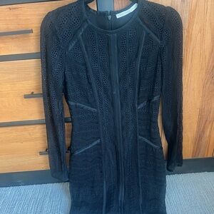 Veronica Beard Black lace dress NWOT SZ S